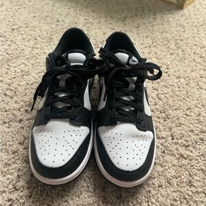 nike black dunks